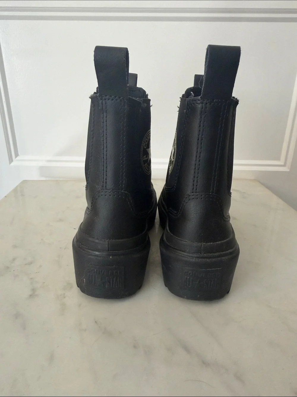 Converse Kids Black Chelsea Platform Boots